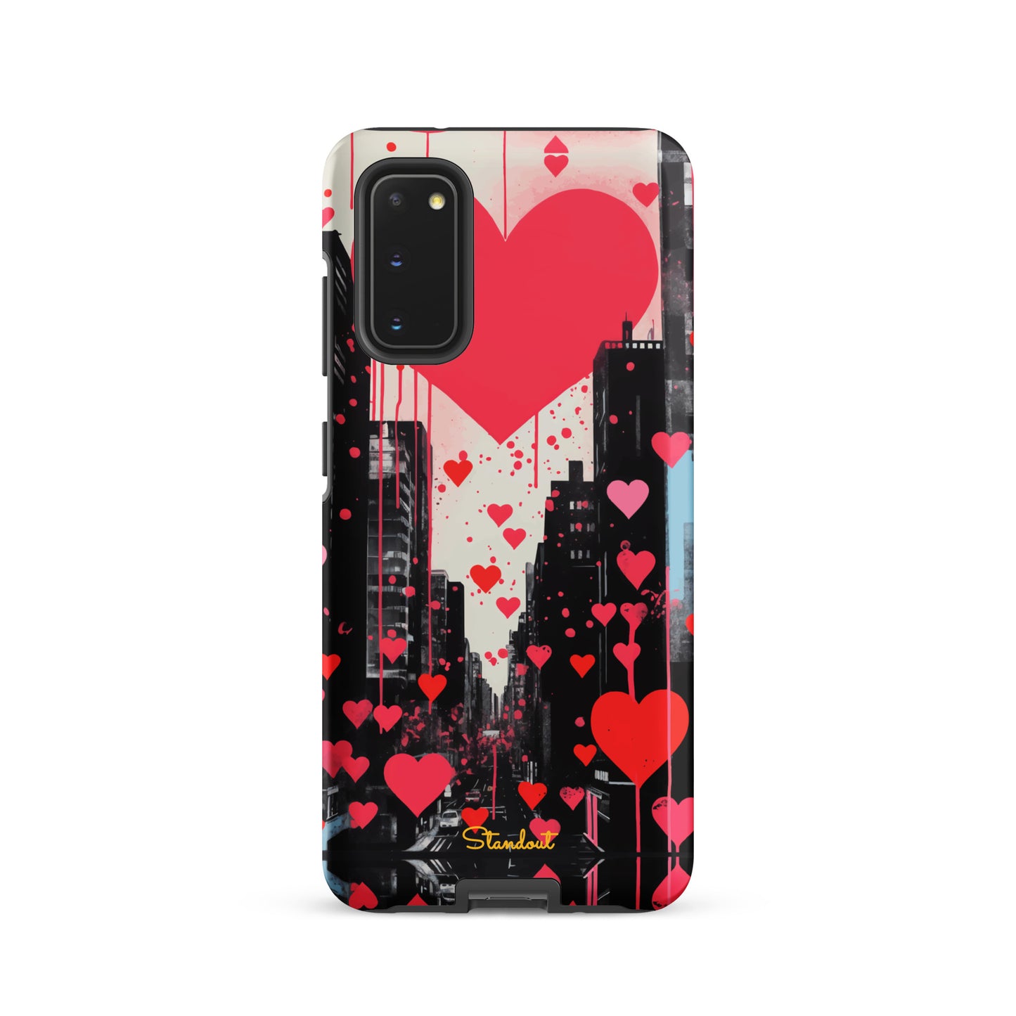 Hearts in the city  Tough case for Samsung®