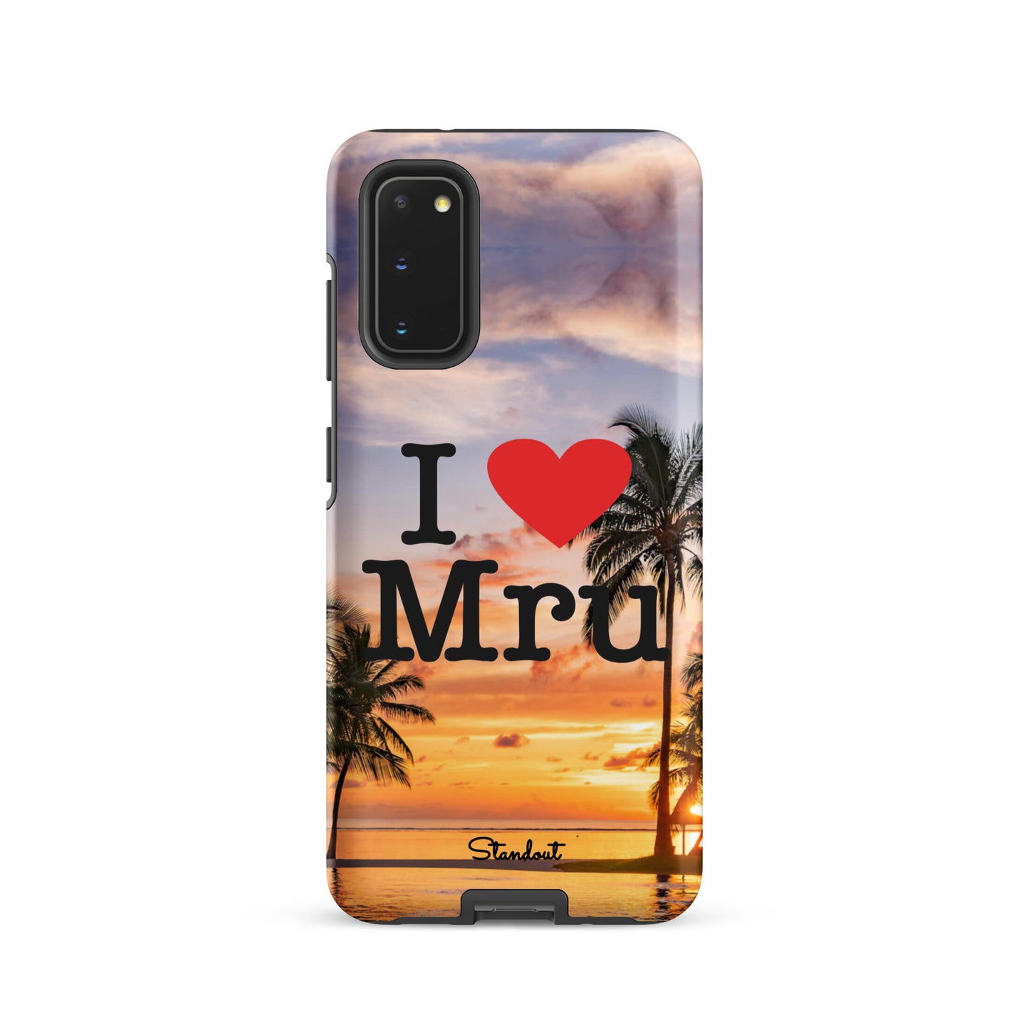 I love Mru SunsetTough case for Samsung®