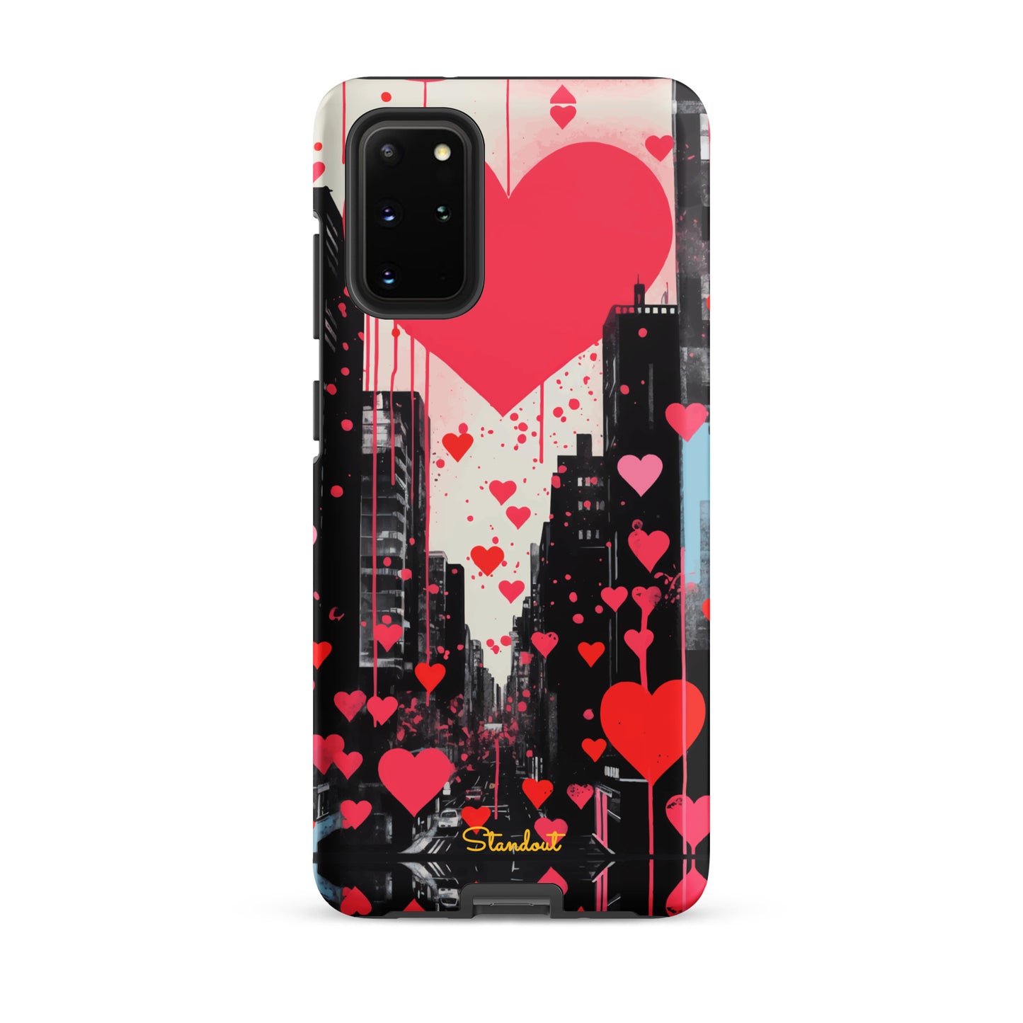 Hearts in the city  Tough case for Samsung®