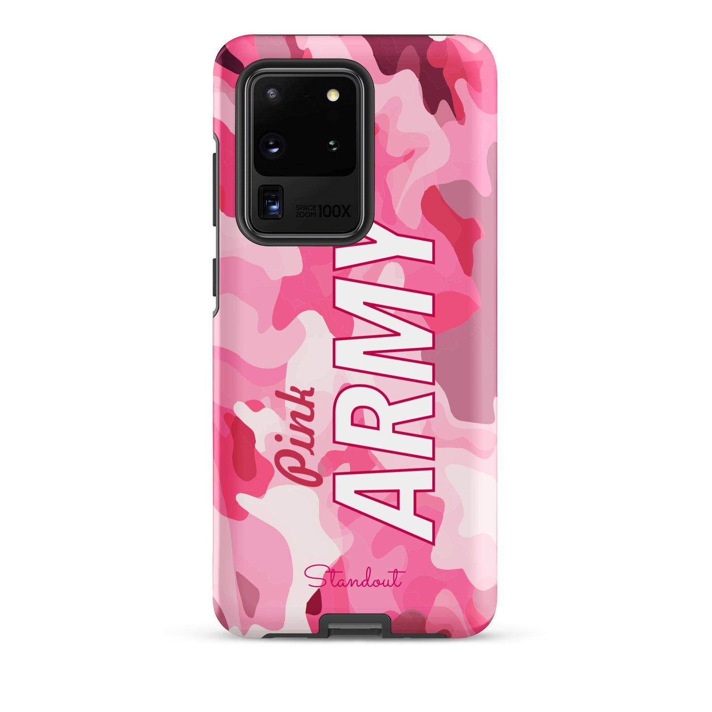 Pink Army Tough case for Samsung® TCS088