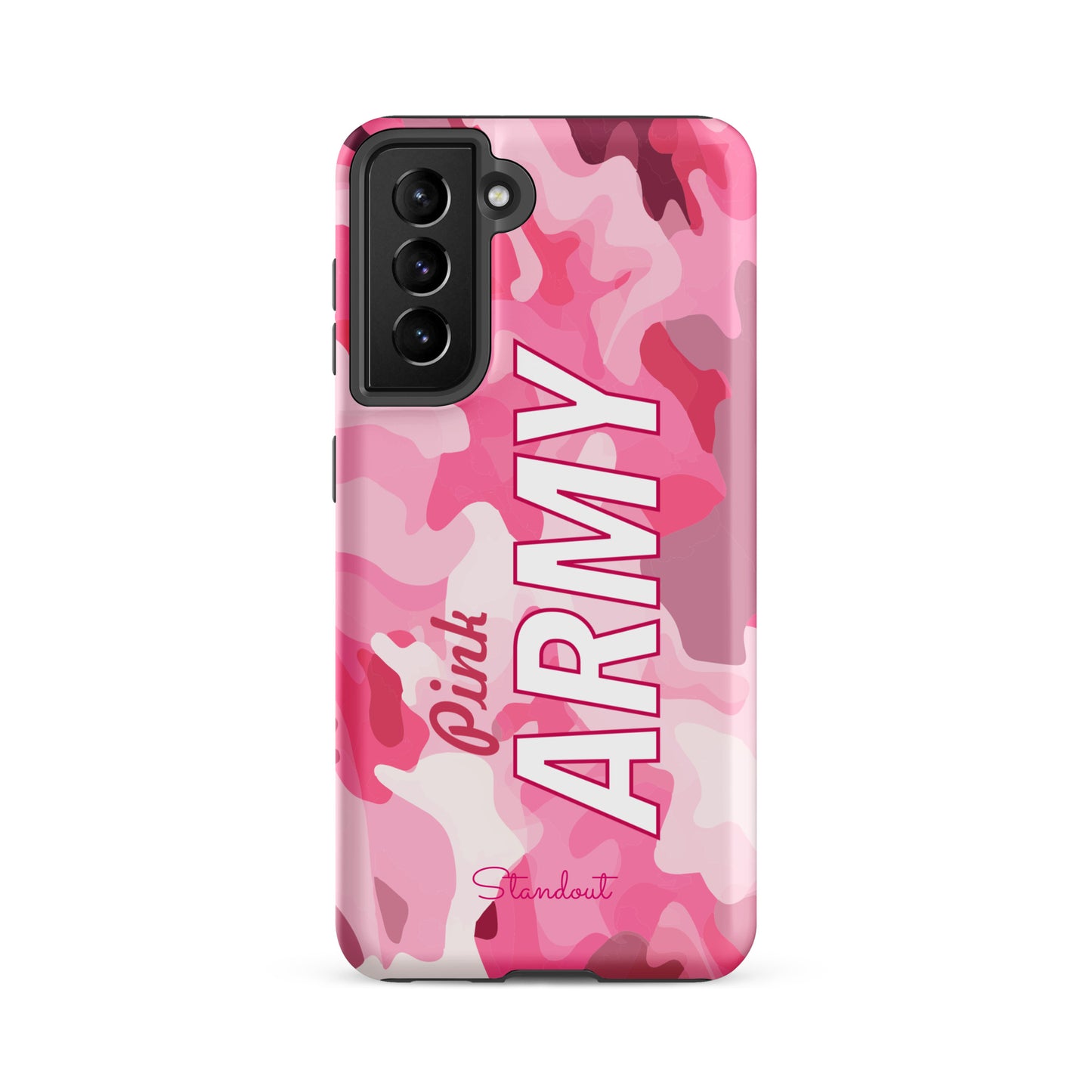 Pink Army Tough case for Samsung® TCS088