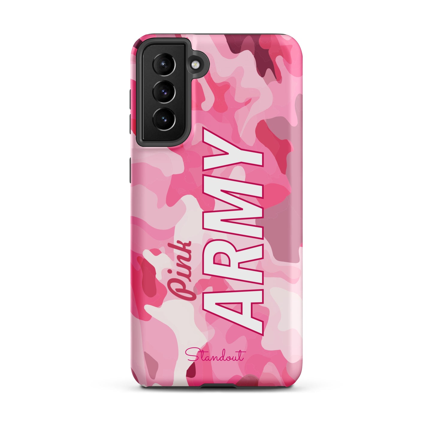 Pink Army Tough case for Samsung® TCS088