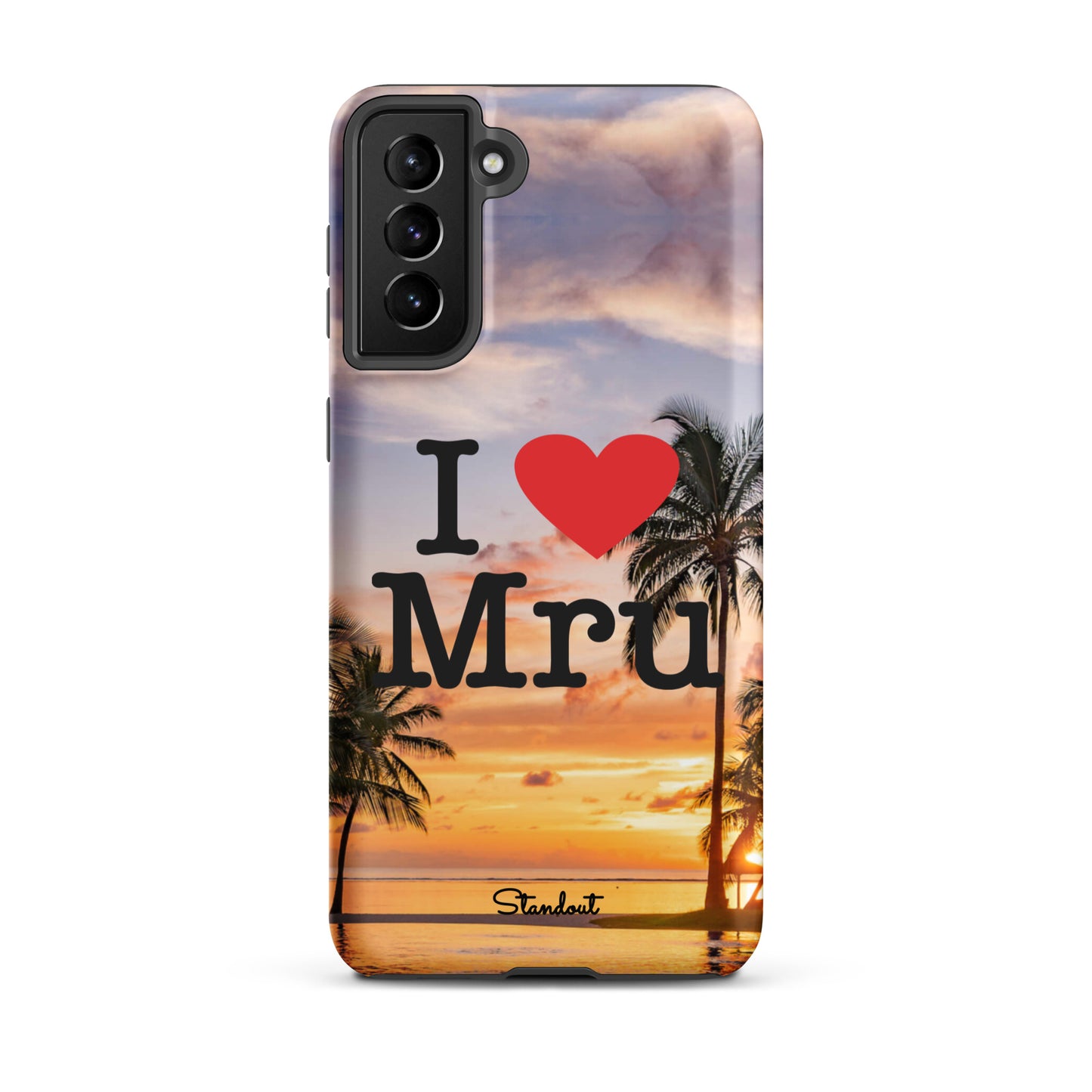 I love Mru SunsetTough case for Samsung®