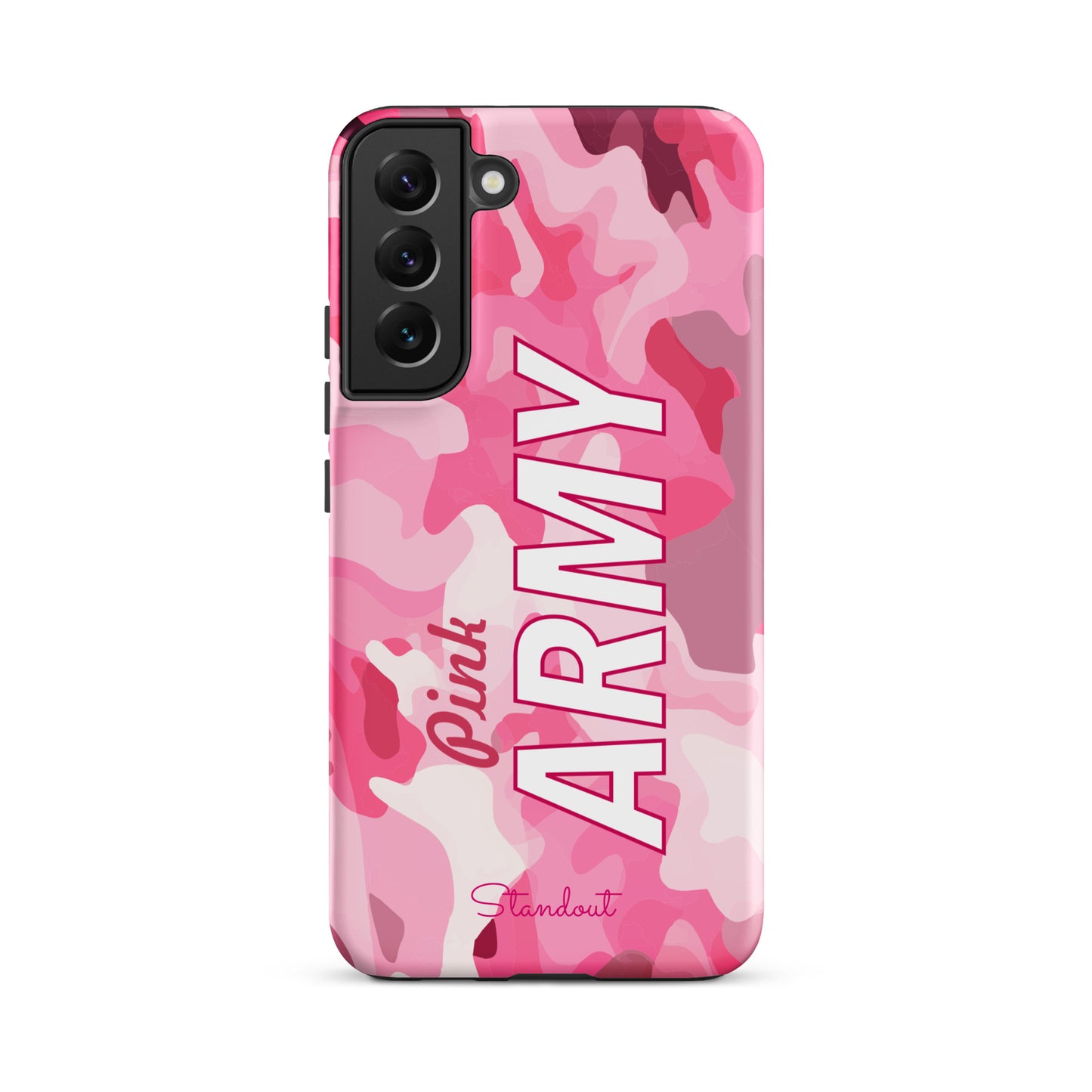 Pink Army Tough case for Samsung® TCS088