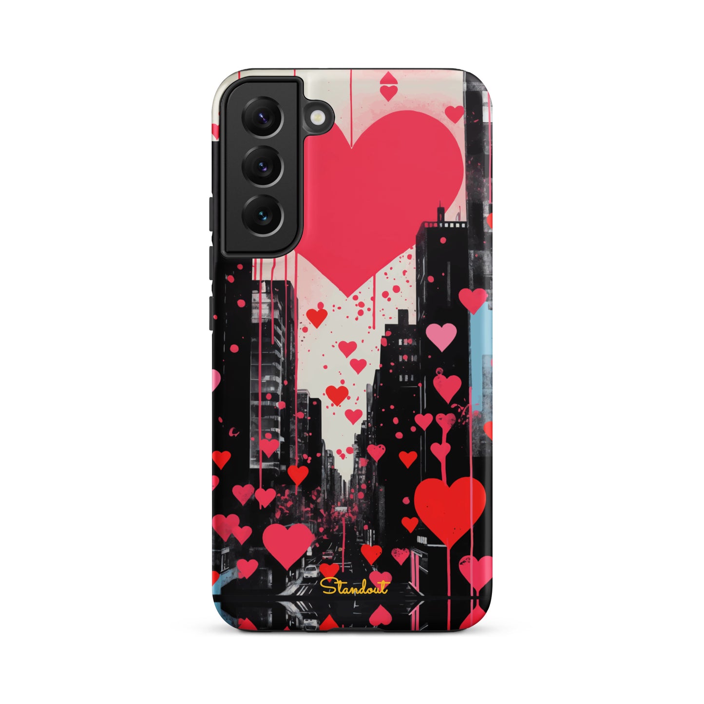 Hearts in the city  Tough case for Samsung®