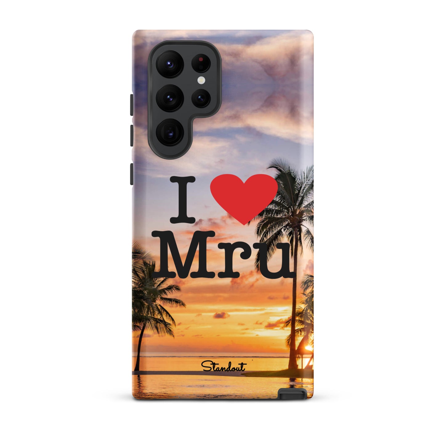 I love Mru SunsetTough case for Samsung®