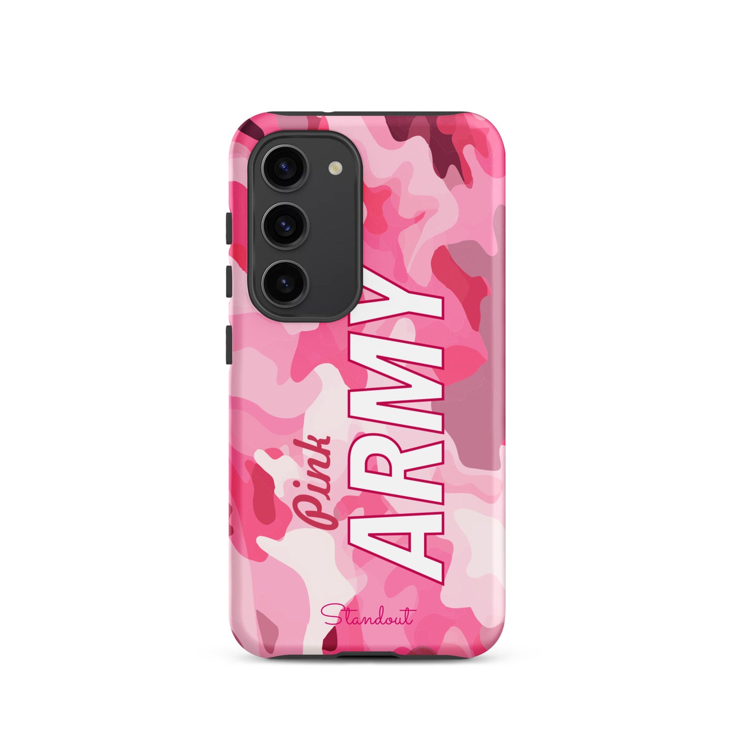 Pink Army Tough case for Samsung® TCS088