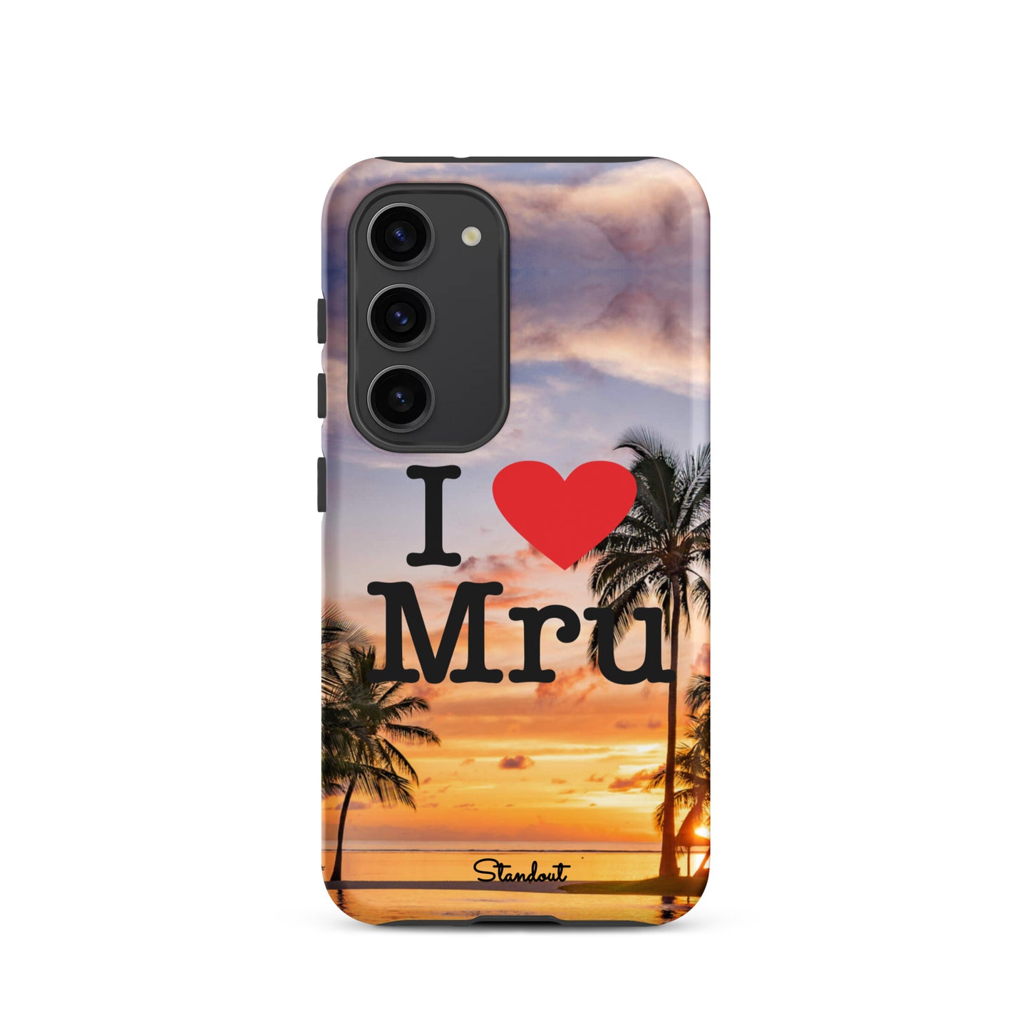 I love Mru SunsetTough case for Samsung®