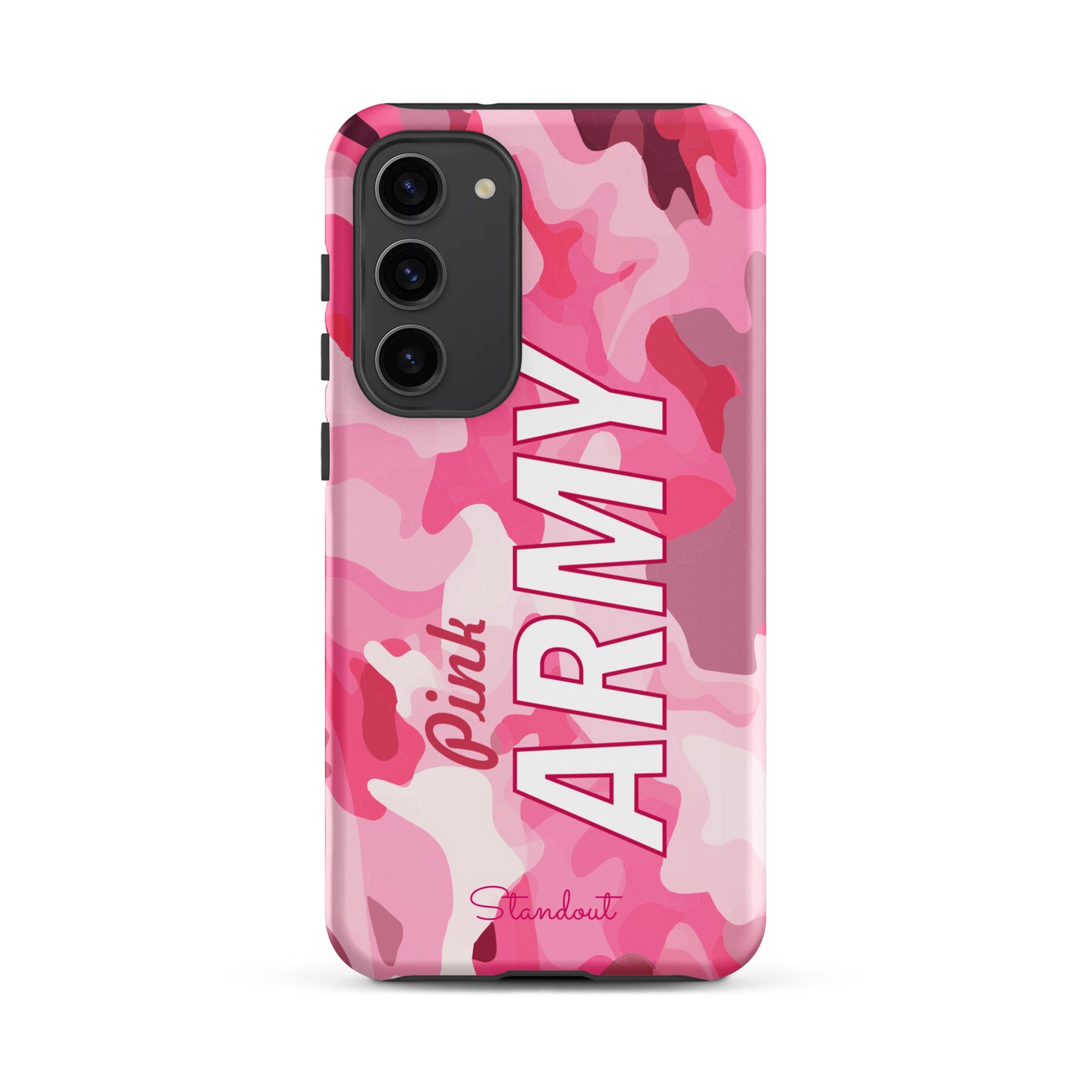 Pink Army Tough case for Samsung® TCS088