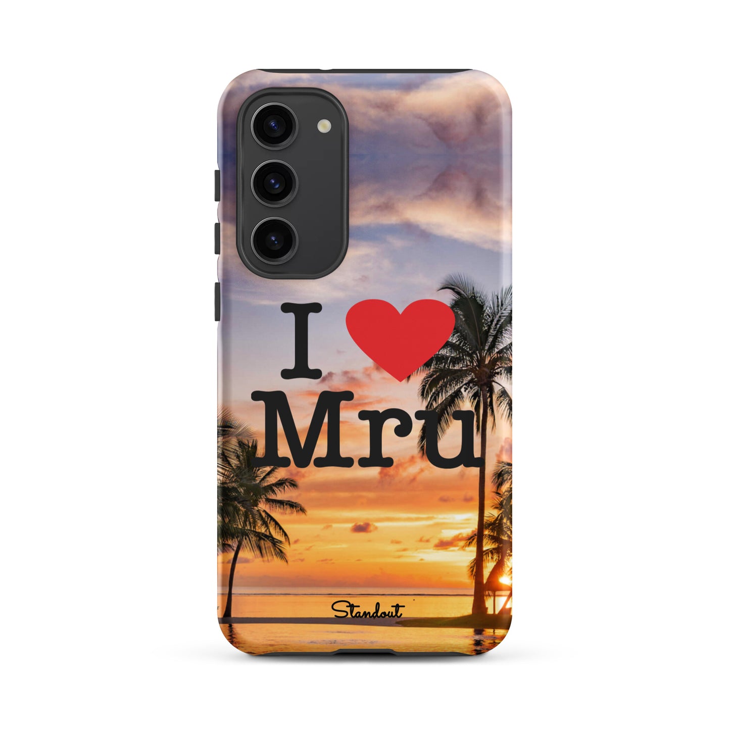 I love Mru SunsetTough case for Samsung®