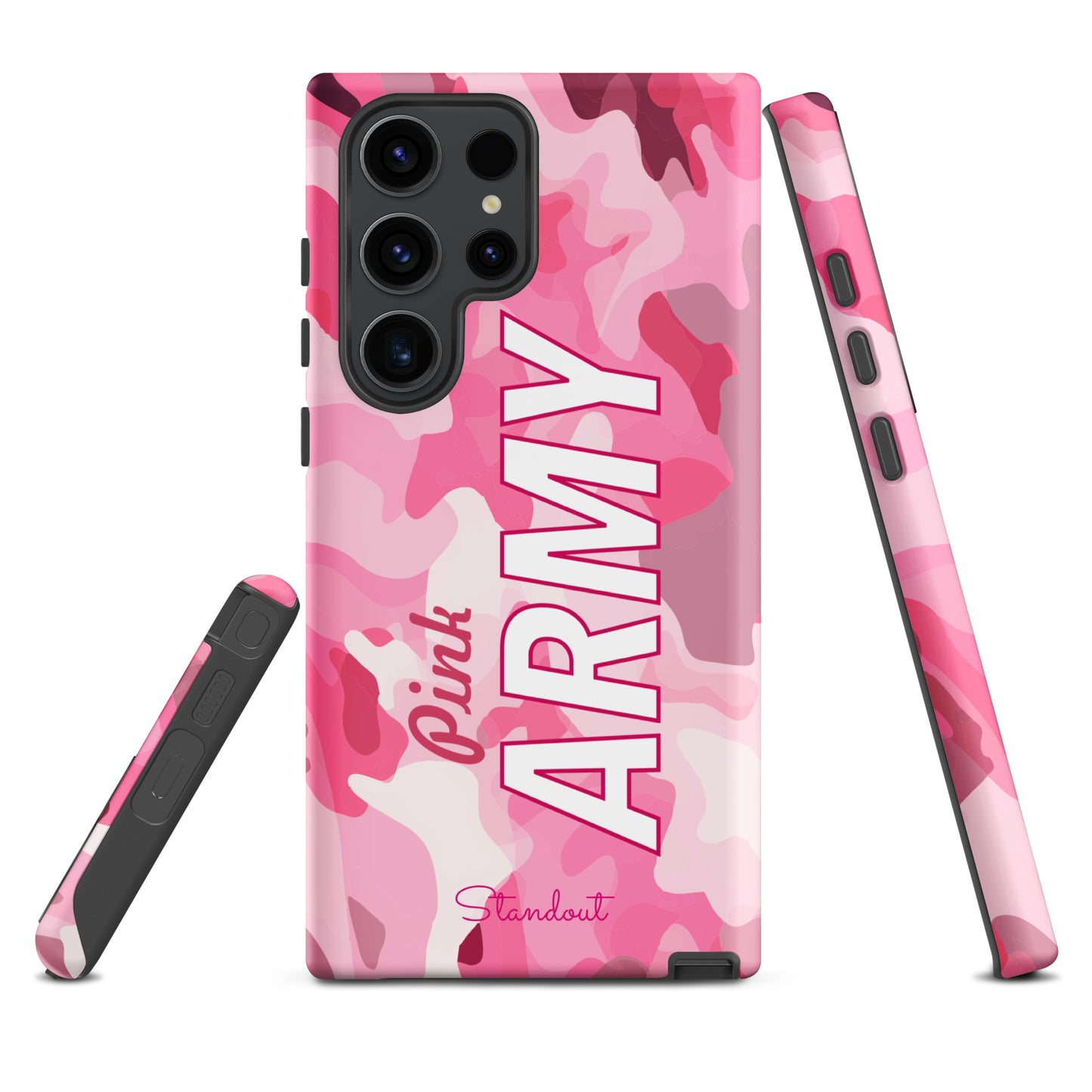 Pink Army Tough case for Samsung® TCS088