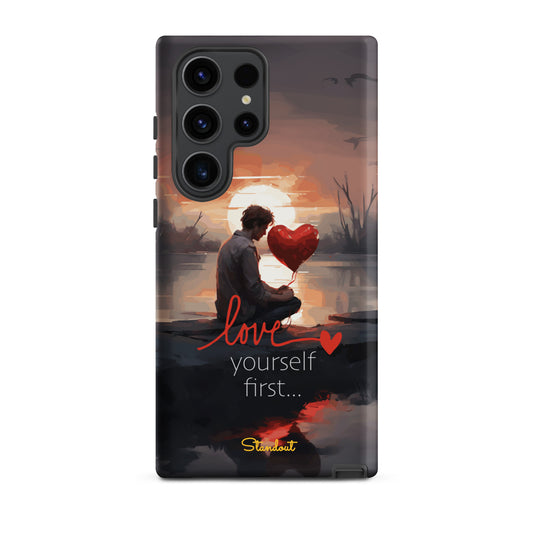 Love yourself Tough case for Samsung®