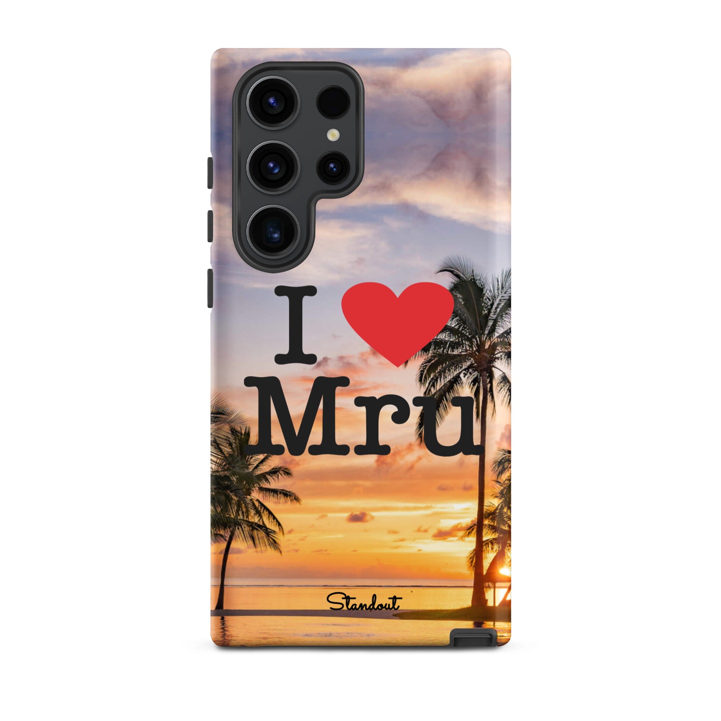 I love Mru SunsetTough case for Samsung®