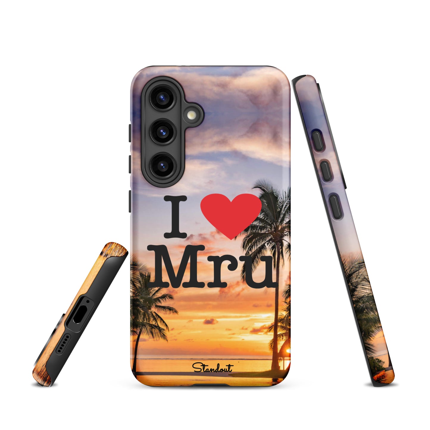 I love Mru SunsetTough case for Samsung®