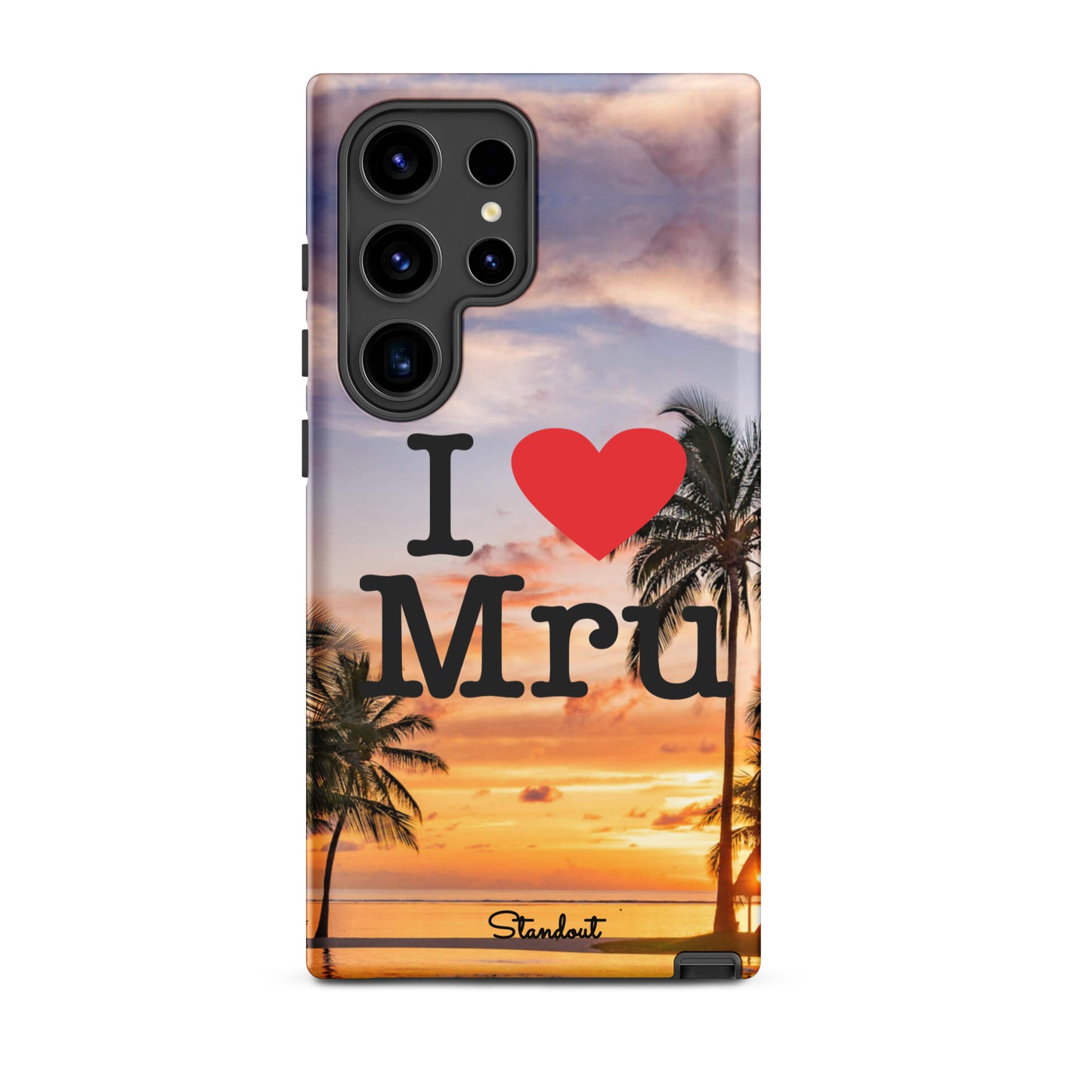 I love Mru SunsetTough case for Samsung®